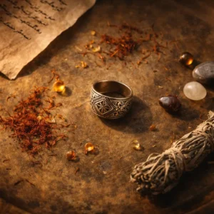 Moroccan Talisman Ring — Love, Attraction & Protection